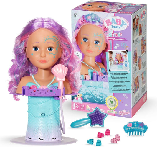 Baby Born Frisørhoved