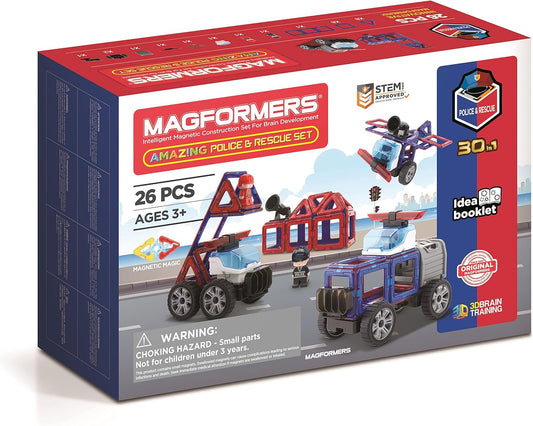 Magformers Amazing Police & Rescue