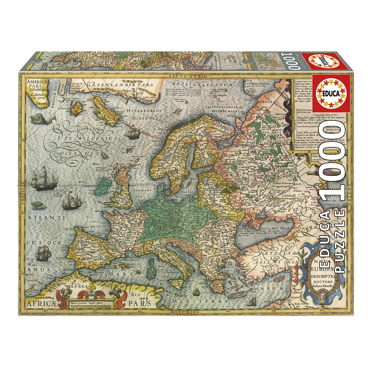 Educa Europakort